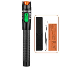 LIAYTRSS Fiber Optic Tester 30mW 30km FTTH Visual Fault Finder with 2.5mm Standard Interface for SC/FC/ST (Pack of 1)