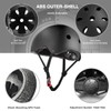 Upgraded Besmall Skate/Skateboarding Helmet, Ultimate Adjustable ABS Shell Helmet for