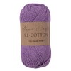 Utopia Crafts Re-Cotton Knitting Yarn 5 x 100g Muted Purple