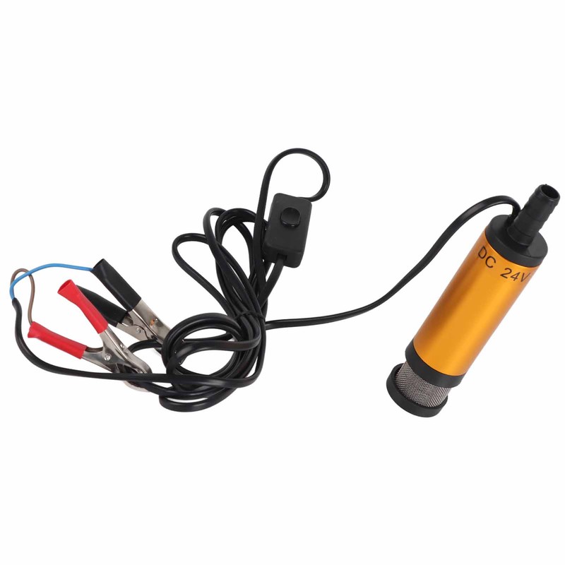 Professional 12L/min 60W 24V Submersible Pump Water Oil Diesel Fuel