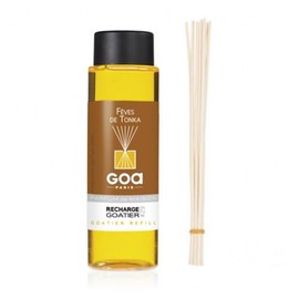 Goa Clem Fèves de Tonka Tonka Beans, Room Fragrance – Refill Concentrate for Fragrance Dispenser