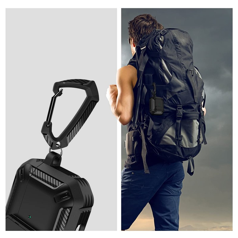 navor Cover Compatible with AirPods 3rd Generation (2021), PC +