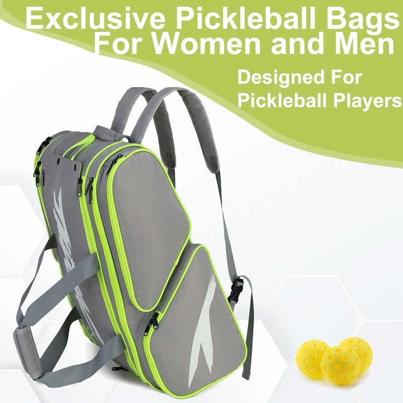 TILDOSAC Pickleball Bag - Backpack & Duffle Bag For Paddles