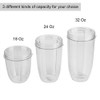 18/24/32oz parte superior Cup Juicer piezas taza de recambio para