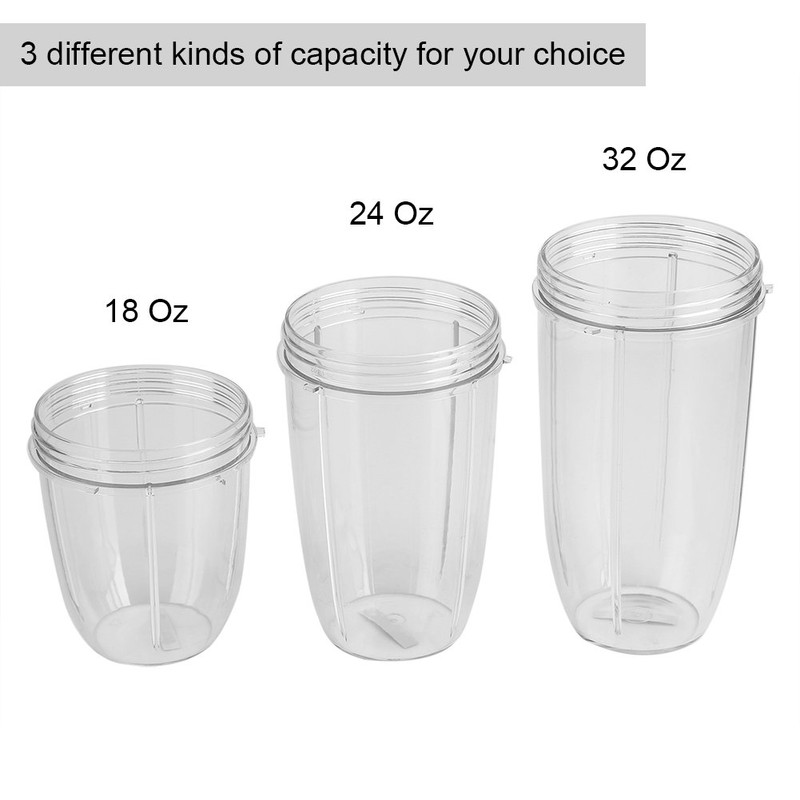 18/24/32oz parte superior Cup Juicer piezas taza de recambio para