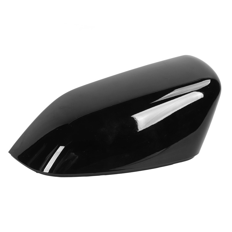Rearview Mirror Cap Glossy Black Protective Wing Mirror Cover Cap