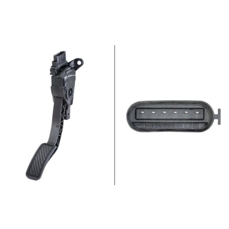 HELLA 009517701 Accelerator Pedal Sensor 6Pv, Multi