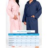 o-day Men's Microfibre Bathrobe - Space Saving Women's Microfibre Bathrobe
