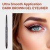 (Set of 2) Waterproof Glide Gel Eyeliner Pencil, Smudge-Proof, 24H