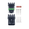 ZYTC 10 Kits 3 Pin Way Waterproof Electrical Connector Plug