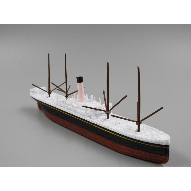 12" Prebuilt Display Model Ship (SS Californian 10" length Model