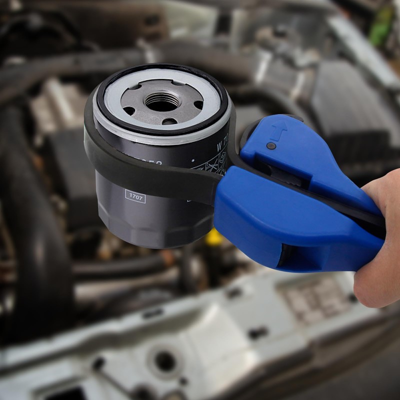 8 Inch Rubber Belt Wrench, Adjustable Multifunction Strap Wrench, Strong