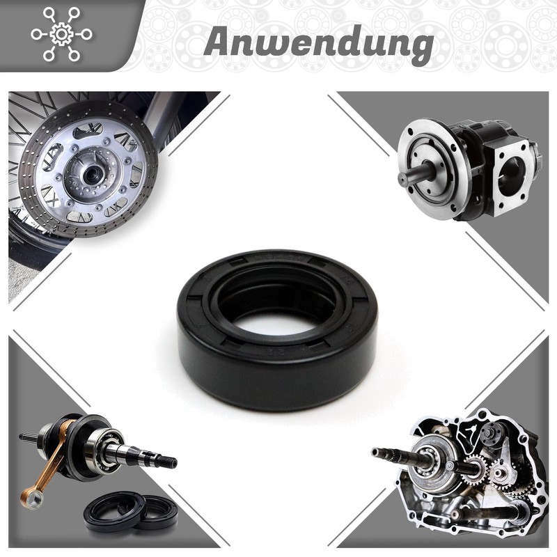 Parts and Parts Shaft Seal 13 x 22 x 7