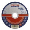 Faithfull Multi Cut Thin Cut Off Wheel 125Mm X 1.0