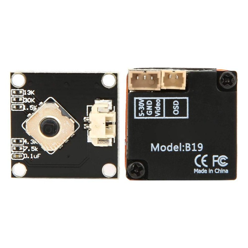 FPV Camera, High Definition 1500TVL 2.1 mm Lens OSD Mini