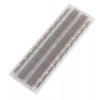 MEXBIT 2pcs Paquete 2 Protoboard Blanco 830 Puntos Transparente, proyectos