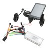 Electric Bike Brushless Controller M6C LCD Display 36/48V 500W ABS