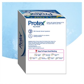 Protex Icy Cool Antibacterial Bar Soap Valuepack 75g x 4