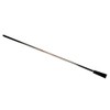 OneGrill 24” x 5/16” Square Chrome Steel Grill Rotisserie Spit Rod with Premium Insulated Handle