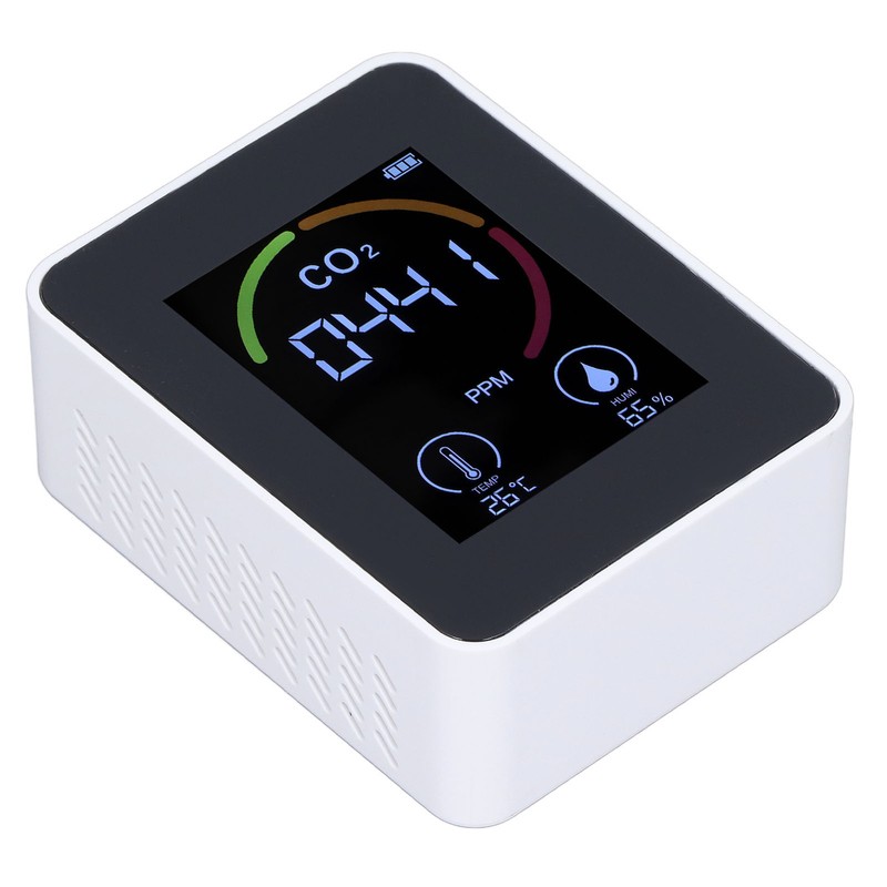 Digital Air Quality Monitor Carbon Dioxide Detector CO2 Tester Temperature