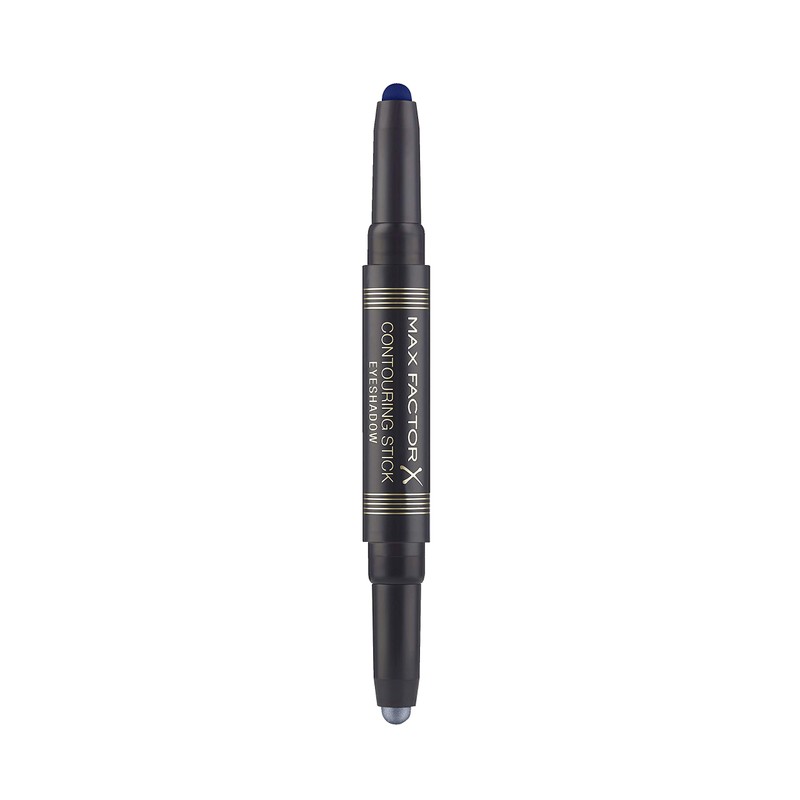 Max Factor Contouring Stick Eyeshadow Silver Storm & Midnight Blue