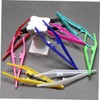 Healvian 30pcs Plastic Eyebrow Tweezers for Women Use Eyebrow Trimming