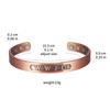 EnerMagiX Copper Magnetic Bracelets for Men Women 99.9% Solid Copper