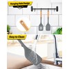 Pack of 2 Large Silicone Spatula, Heat Resistant Solid Turner,