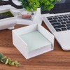 CRASPIRE White Sticky Note Holder 3x3 Inch Plastic Notepad Holder