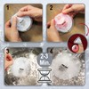 COM-FOUR® 4x reusable pocket warmers, hand warmers with owl motif