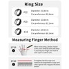 Smart Ring Heart Rate Monitor Fitness Ring Blood Pressure Sleep