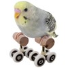 AIMALL Parrot Training Toy Pulley Skateboard for Small Birds |
