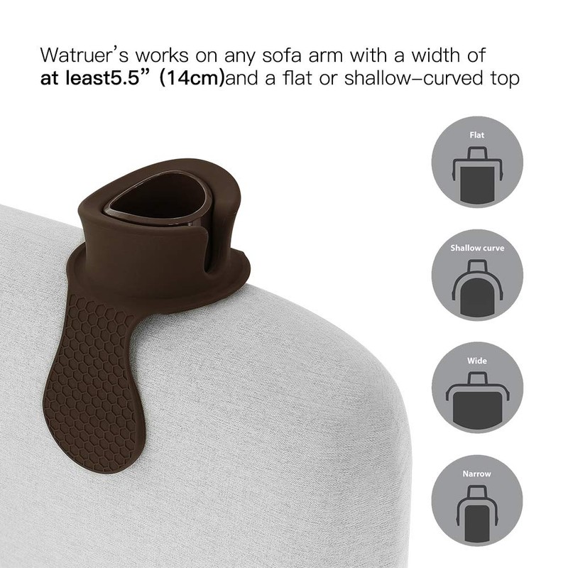 Sofa Cup Holder - Watruer The Ultimate Anti-Spill Holder Silicone
