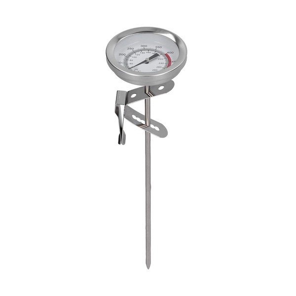 Stainless Steel Mechanical Cooking Thermometer, Fast and Accurate Read, Long