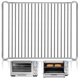 Smart Oven Rack for Breville Oven BOV900BSS, 16.5''*12.2'' Stainless Steel Air Fryer Accessories Replacement Parts Grill Rack Baking Tray，Dishwasher safe