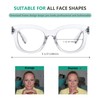 Eyekepper Oversized Reading Glasses - Retro Readers for Women Reading