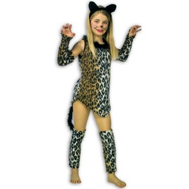 Cat Corded Children's Animal Costume, 116, brown