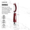 Farberware Pro2 Euro Vegetable Peeler with Ergonomic Handle, Razor-Sharp Stainless