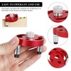 Woodworking Center Finder Kit Vertical Self Centering Dowel Jig Kit