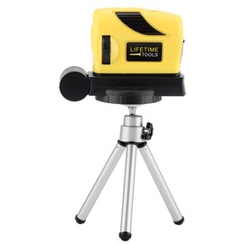 Laser Spirit Level, Laser Spirit Level Point/Line/Cross Horizontal Vertical Alignment Adjustment Tool with Tripod Stand