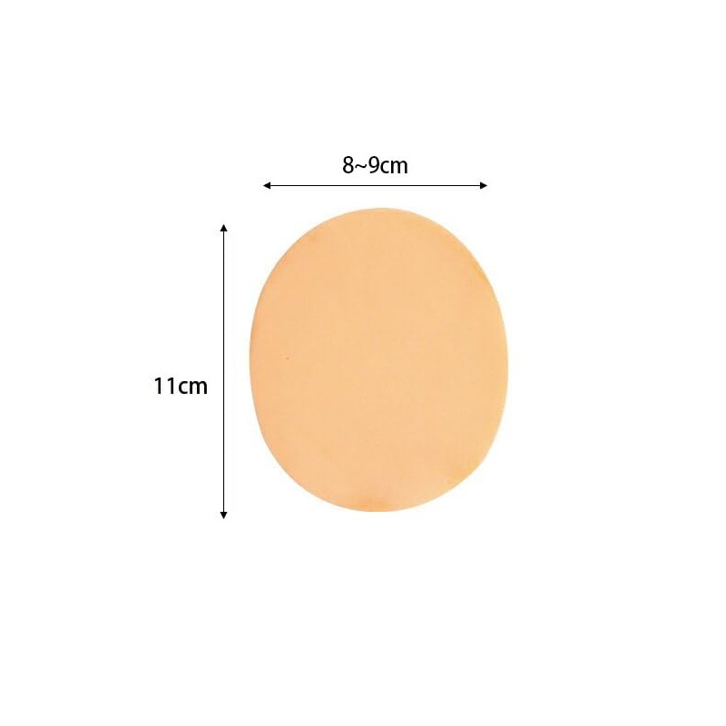 Facial Sponges, 4 Types, 0.4 inch (10 mm) Thick (Fine),