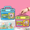 KTBANBANNEY 30 Pcs Radio Shape Party Favor Goodie Bags Small