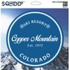 Squiddy Copper Mountain Colorado - Vinyl Sticker Decal for Phone,