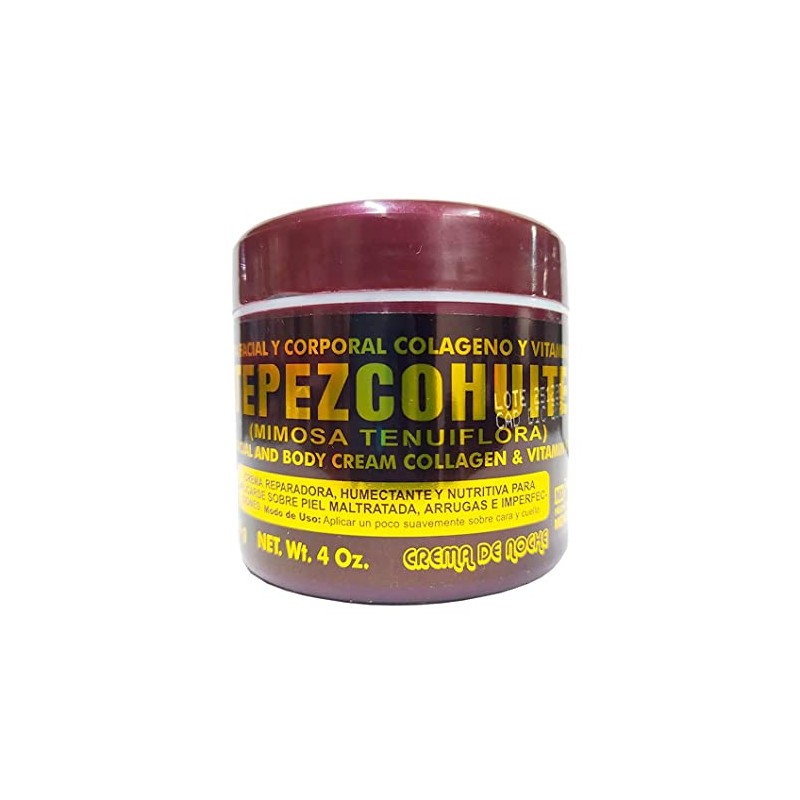El Indio Papago Crema de Tepezcohuite 60gr para Quemaduras, Acné