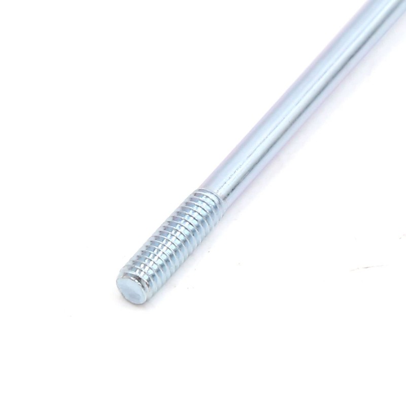 sourcing map Motorcycle Wheel Spokes with Nipples Silver 3 mm