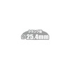 GIZA PRODUCTS JC-2026 Ahead Stem 25.4 30mm BLK Handlebar Stem