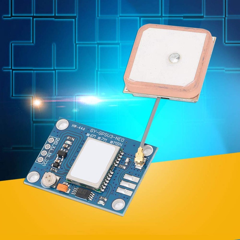 NEO-7M GPS Module, 9600 Baud Rate Satellite Positioning Module with