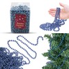 HOVUK® 10M Shiny Bead Garland, Shatterproof Blue Bead Chain, Plastic