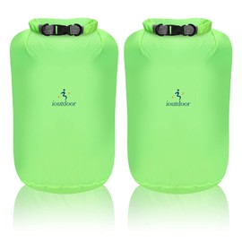 Waterproof Bag - 2 Pieces 10L/20L/40L/70L Dry Bag Set, Lightweight Outdoor Dry Sack Water Sports Bags, Safety Closure, for Kayaking Boat Trips Canoe / Fishing / Rafting/Swimming, Green, water sports