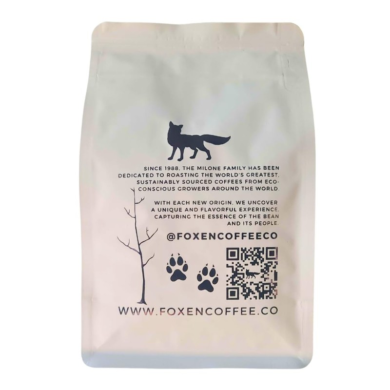 Foxen Coffee Nocturnal Blend, Whole Bean, Dark Roast, 12 ounce